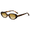 Leopard/Gradient Brown, variant on XXZQRYHN Retro Oval Cat Eye Sunglasses for Women Men 90s Vintage Style UV400 Protection Sun Glasses(Black/Gray)