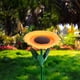 thumbnail image 4 of Comederos para pájaros, comedero de pie con forma de girasol para exteriores, comedero para pájaros con bañera para pájaros, comedero para pájaros con forma de cuenco y bandeja con forma de flor, esta, 4 of 7