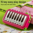 thumbnail image 3 of Piano Electrónico Para Niños, Teclado De Piano Para Niños De 15 Teclas Con Pilas Para Niños, 3 of 7