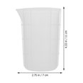 thumbnail image 2 of 1pc DIY Crystal Epoxy Dispensing Cup Pigment Mixing Stirring Cup Measuring Cup, 2 of 9