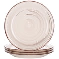 thumbnail image 5 of vancasso Bella 7.5 inch Dessert Plate Porcelain Crockery in vintage look Hand Painted Dessert/Salad/Fruit Plate, Set of 4, Beige, 5 of 9