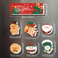 thumbnail image 2 of YISITIAN Christmas Decor Magnet Set - 12 PCS Santa Reindeer Snowmen & Tree Stickers for Fridge AZ1014-0004, 2 of 6
