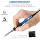 thumbnail image 5 of Kit Soldador Eléctrico 60W Con Temperatura Ajustable 33 Bits De Soldadura Juego De Herramientas De Pirograbado Para Carpintería Grabado Tallado Quemado 46Pcs seitruly TO005310-03, 5 of 7