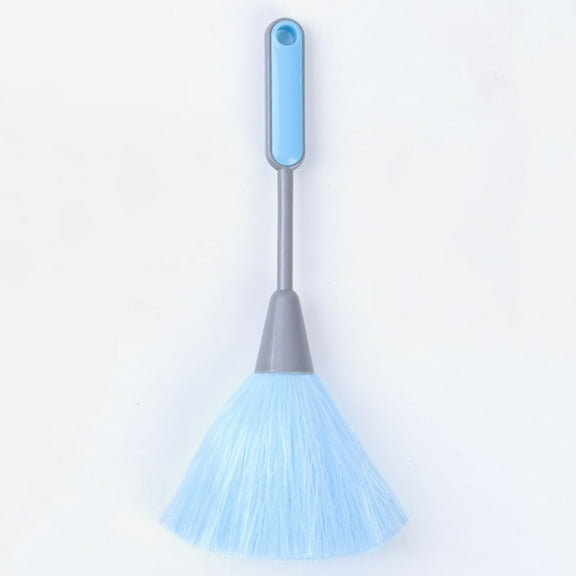 Mini Desktop Computer Keyboard Cleaning Brush Made Of Silk and Plastic with Two-Color Handle