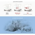 thumbnail image 4 of Catit PIXI Drinking Fountain Cat Water Fountain with Triple Filter and Ergonomic Drinking Options, Pink, 4 of 7