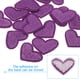 thumbnail image 3 of Parches de planchar en forma de corazón Uxcell, parches bordados, apliques, adornos para ropa, púrpura, 16 piezas, 3 of 7