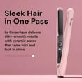 thumbnail image 2 of L'ange Hair Le Ceramique 1-Pass Flat Iron Hair Straightener | Fast Heating Ceramic Flat Iron, 2 of 11