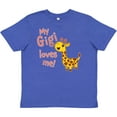 thumbnail image 3 of Inktastic My Gigi Loves me- cute giraffe Youth T-Shirt, 3 of 5