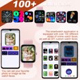 thumbnail image 6 of PTHTECHUS 1.83'' Smart Watch for Kids Sport Smartwatch with 37 Sports Modes DIY Watch Touchscreen Phone Calls Music Calculator Excellent Gift for Teenage(Pink), 6 of 7
