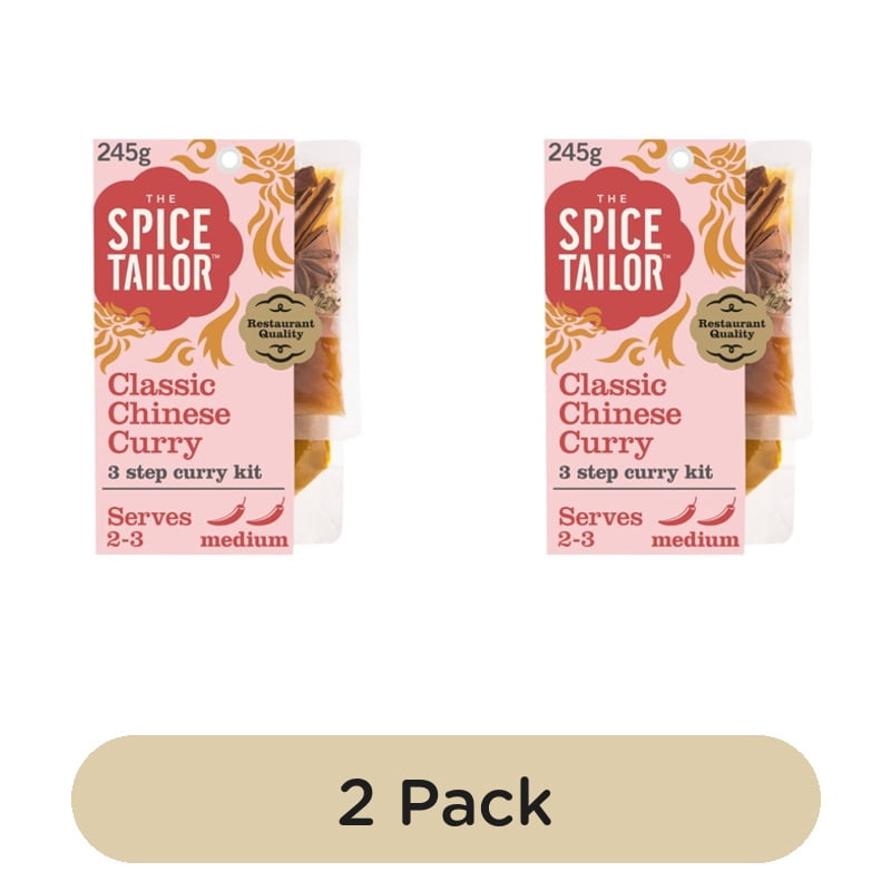 The Spice Tailor Chinese Curry Sauce Kit 245g, British Import (Pack of 2)