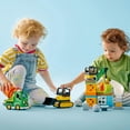 thumbnail image 3 of LEGO DUPLO Town Le chantier de construction 10990 Ensemble de construction (61 pièces), 3 of 6