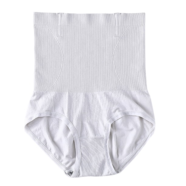 Fajas de cintura alta para mujer, bragas de algodón con forma de abdomen, corsé, gris Vogacara AP001085-01