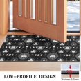thumbnail image 3 of Black Gothic Moon Star Face Pattern Door Rugs,Washable Non Slip Door Mats Indoor,Decorative Door Mats,Entry Mat Indoor for Entrance,Bedroom,Kitchen,Bathroom,17"x30", 3 of 6