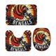 thumbnail image 4 of Juego de 3 alfombras de baño del equipo Bengals Alfombra antideslizante para baño de 24 x 16 pulgadas, 4 of 7