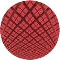 thumbnail image 1 of Ahgly Company Machine Washable Indoor Round Transitional Red Area Rugs, 7' Round, 1 of 7