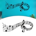 thumbnail image 2 of Music Note Print Wall Sticker Vinyl Decal Notes Notes Home Decor, 2 of 9
