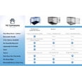 thumbnail image 6 of Pet Expressions Blue 24 Inch Colored Metal Wire Dog Crate - Available in Various Sizes and Colors, 6 of 9