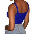 thumbnail image 2 of PENGXIANG Femmes Sans Manches Tube Top Été Dame Bandeau Extensible Crop Top, 2 of 5