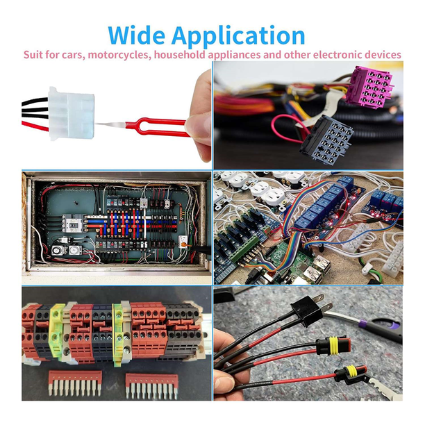 Kit 78 Pièces Outils Extraction Bornes - Extracteur Connecteurs Auto Universel, Retrait Broches Sans Dommage