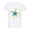White, variant on YUEHUA Girls Shirts Size 7 Summer Girls' Large Sized Round Neck Star Patterned Floral Short Sleeved Loose Fitting Casual T Shirt for Girls, Size 8-9 Years