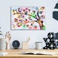 thumbnail image 4 of Epic Art 'Girly Bird' by Artpoptart, Acrylic Glass Wall Art, 16"x12", 4 of 8