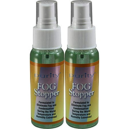 Two 2oz Bottles of Birdz Eyewear Anti Fog Spray & Defogger for Glasses Goggles Swimming Paintball and Diving Accessories - Safe on All (Best Anti Fog Spray For Goggles)