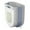 【In 500+ people's carts】BU, variant on Kitchen Trash Can, Step-On Garbage Can with Lid, Tall Kitchen & Bathroom Trash Can, Small Office Waste Bin, Blue - Xuniizn