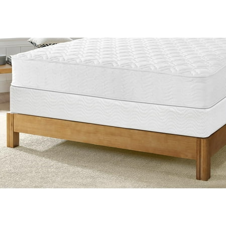 Signature Sleep Gold Triumph 8 Inch Reversible Independently Encased Coil Mattress with CertiPUR-US certified foam & Foundation: Twin White - QUEEN