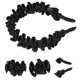 thumbnail image 2 of Ofertas Únicas 1 Pc Diadema Clásica de Moda Elegante Plisada para Mujeres y Niñas 5.91"x1.57" Negra, 2 of 4