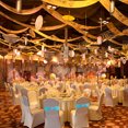thumbnail image 5 of Funda elástica para silla Laklulu con hebillas y lazos deslizantes para decoración de banquetes de boda, 20 unidades, 5 of 5
