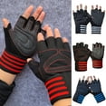 thumbnail image 1 of Shenmeida 1 Pair Kids Half Finger Cycling Gloves Mittens Breathable Non Slip Bike Riding Gloves Sports Training Gloves Outdoor, 1 of 4
