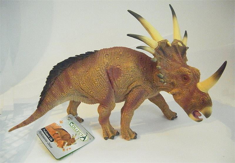 Styracosaurus braun 9,5 cm Dinosaurier Collecta 88147 