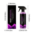 thumbnail image 3 of Rewenti 120ml Rust Remover Spray For Cars Home And Hardware Gentle And Multi-purpose Metal Rust, 3 of 6