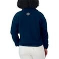 thumbnail image 5 of Women's WEAR by Erin Andrews Navy Dallas Cowboys Polar Fleece Half-Zip Jacket, 5 of 5