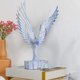 thumbnail image 1 of Estatua de águila de resina, escultura, figurita, sanía de escritorio, adorno, decoración creativa para estantería, sala de estar, Bar, 22cmx33cm Baoblaze Estatuas de águila, 1 of 8
