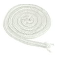 thumbnail image 1 of Junta de estufa de leña de 13/16" x 98", cuerda de sellado redonda de fibra de vidrio de alta resistencia a altas temperaturas para reemplazo de puertas de chimenea, blanca, 1 of 6
