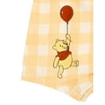 thumbnail image 6 of Disney Winnie the Pooh Baby Boy or Girl Sleeveless Cotton Gauze Button Romper Tan Gingham Winnie the Pooh, 6 of 9