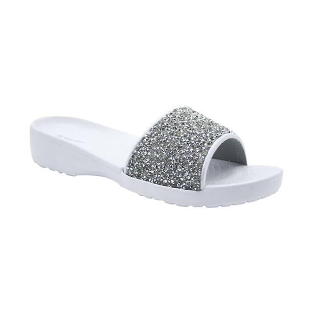 Sandalia Casual Con Chinela Brillante Para Dama Ea-0002 ISH EA-0002-BABA