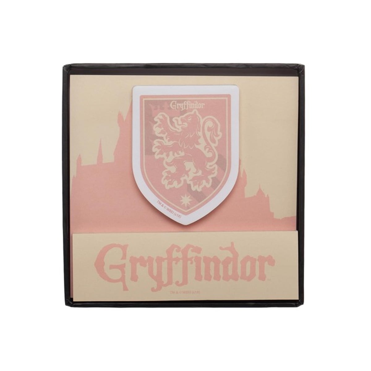 Photo 1 of Harry Potter Gryffindor Sticky Note Box Set Hogwarts Movie Ron Hermione Gift