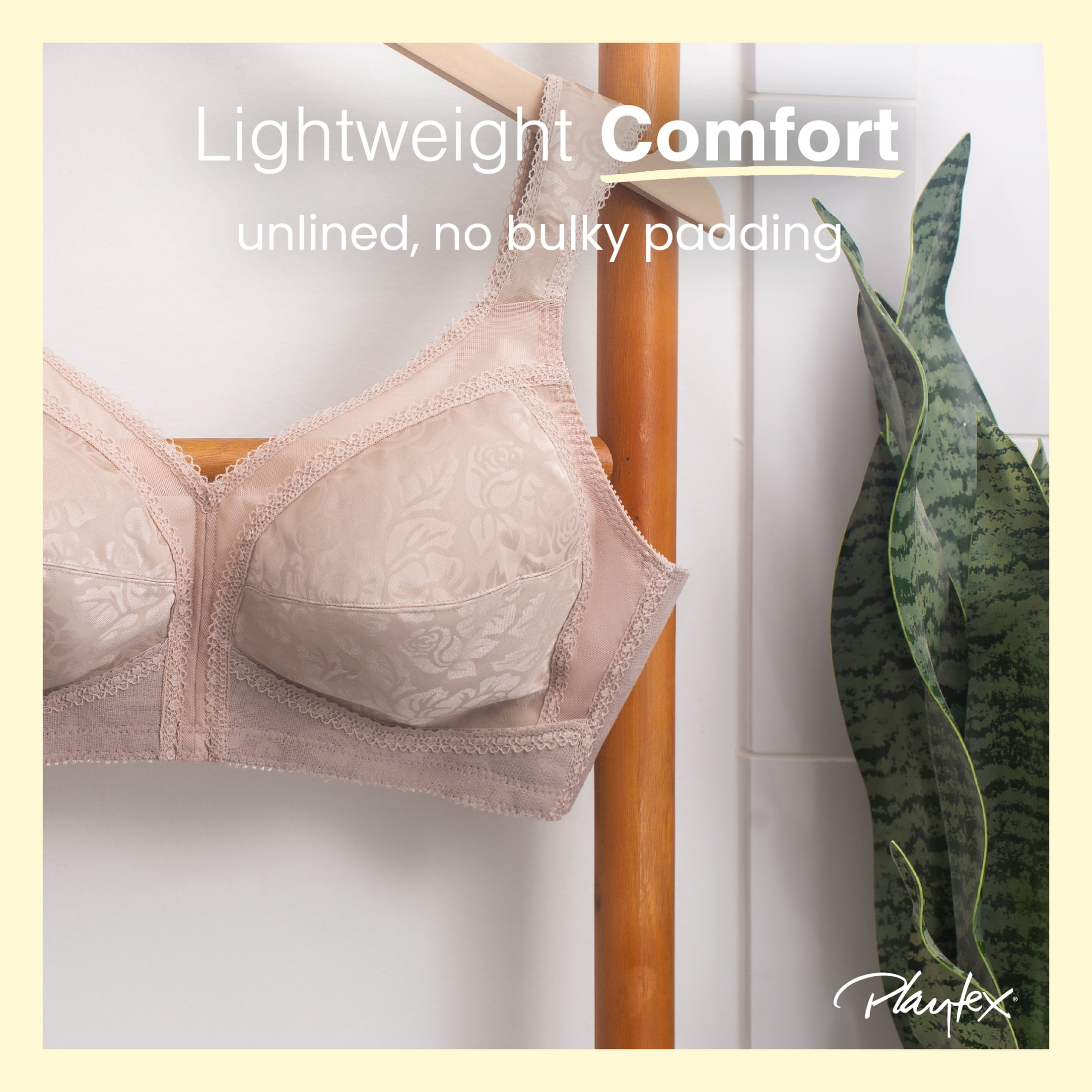 Playtex Women's 18 Hour Ultimate Shoulder Comfort Full Coverage Wireless Bra