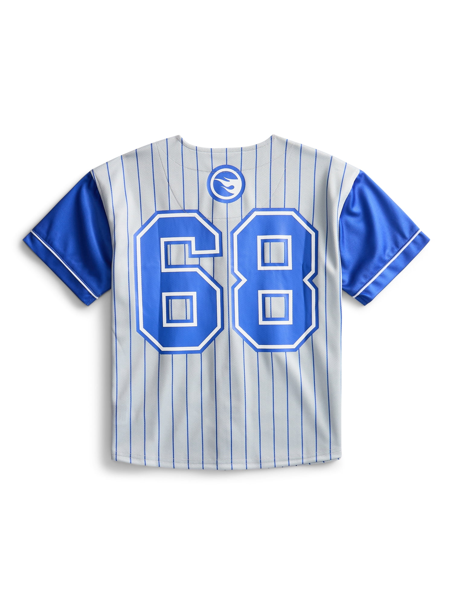 Hot Wheels Boys Graphic Baseball Button Down Jersey with Short Sleeves, Sizes 4-12
