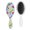 Classic, variant on Plaid Pattern Scalp Massage Brush - Anti-Frizz Round Bristle Brush for Women & Girls