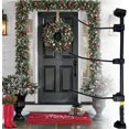 thumbnail image 4 of Garland Hanger for Door Frame, Adjustable Fits 32"- 80" Doors, Heavy-Duty Front Door Christmas Halloween Decoration Holder for Wreaths, No Drilling/Glue, Non-Destructive Installation (71In to 81In), 4 of 8