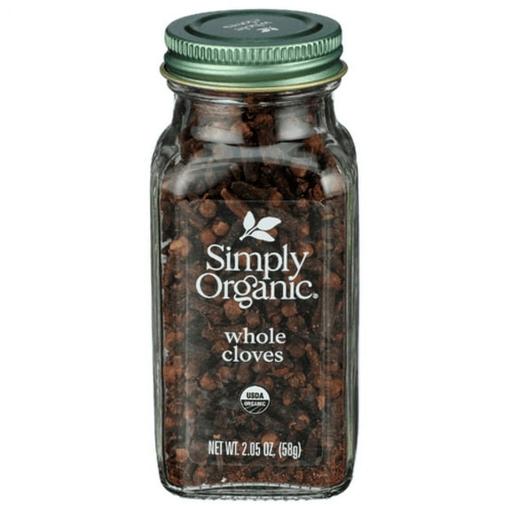 Simply Organic Whole Cloves 2.05 oz - Pack of 3