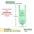 thumbnail image 6 of terravera 13 Gallon Compostable Trash Bags  with Handle Tie,  30 Count, 6 of 6