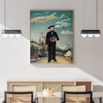 thumbnail image 1 of Myself: Portrait – Landscape - 1890 | Henri Rousseau | Premium Fine Art Print | 19th Century French | Naïve Art - Primitivism | Portrait | Architecture, 1 of 7
