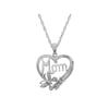 Personalized Family Jewelry Mother's Blessing Pendant, 18 available in Sterling Silver, Gold over Silver, 10K Yellow or White Gold