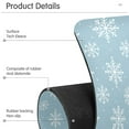 thumbnail image 4 of Yayeee Faucet Mat for Kitchen Sink 14.7" Diatomite Long Splash Guard Pad, Gray Snowflake, 4 of 7