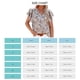 thumbnail image 5 of Blusas de mujer Casual Boho Estampado floral Cuello en V Manga corta Camisas sueltas elegantes Tops, 5 of 5