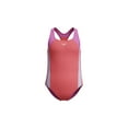 thumbnail image 1 of Speedo Girls' UV Protection Swimsuit One Piece Infinity Splice Thick Strap - Coral Sands, 12, 1 of 4